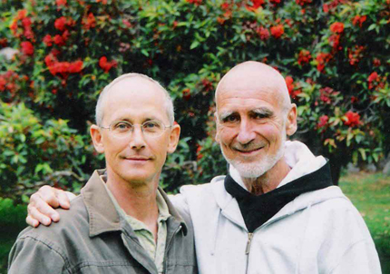 Bro David Steindl Rast and Steve Harper