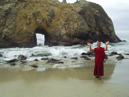 Jampa Tsering, Tibetan Monk at Big Sur